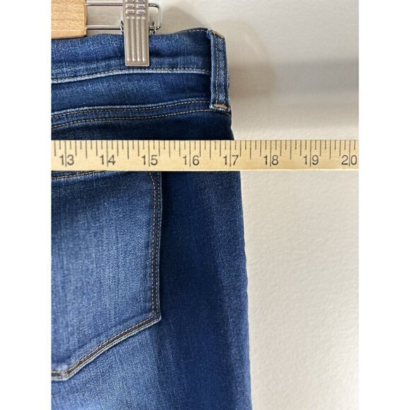 J. Crew Jeans Womens Blue High Rise Skinny Ankle Stretch Denim Size 31/28 - Picture 11 of 16